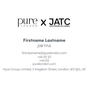 Pure London Business Card